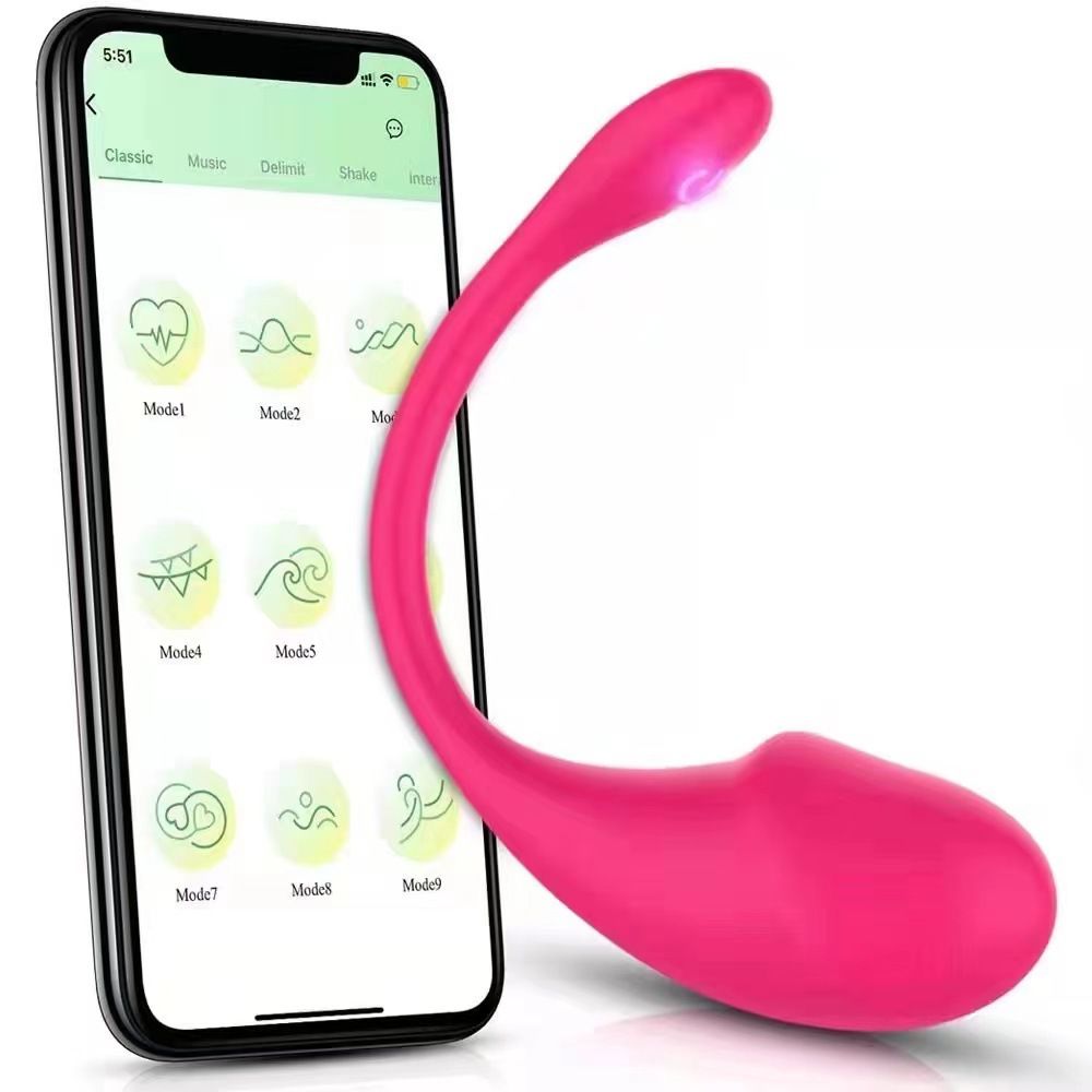 Wearable Wireless Vibrator Basic APP Version Smart Long Distance Remote Control Dildo Kegel Ball Adult Sex Toy for Women