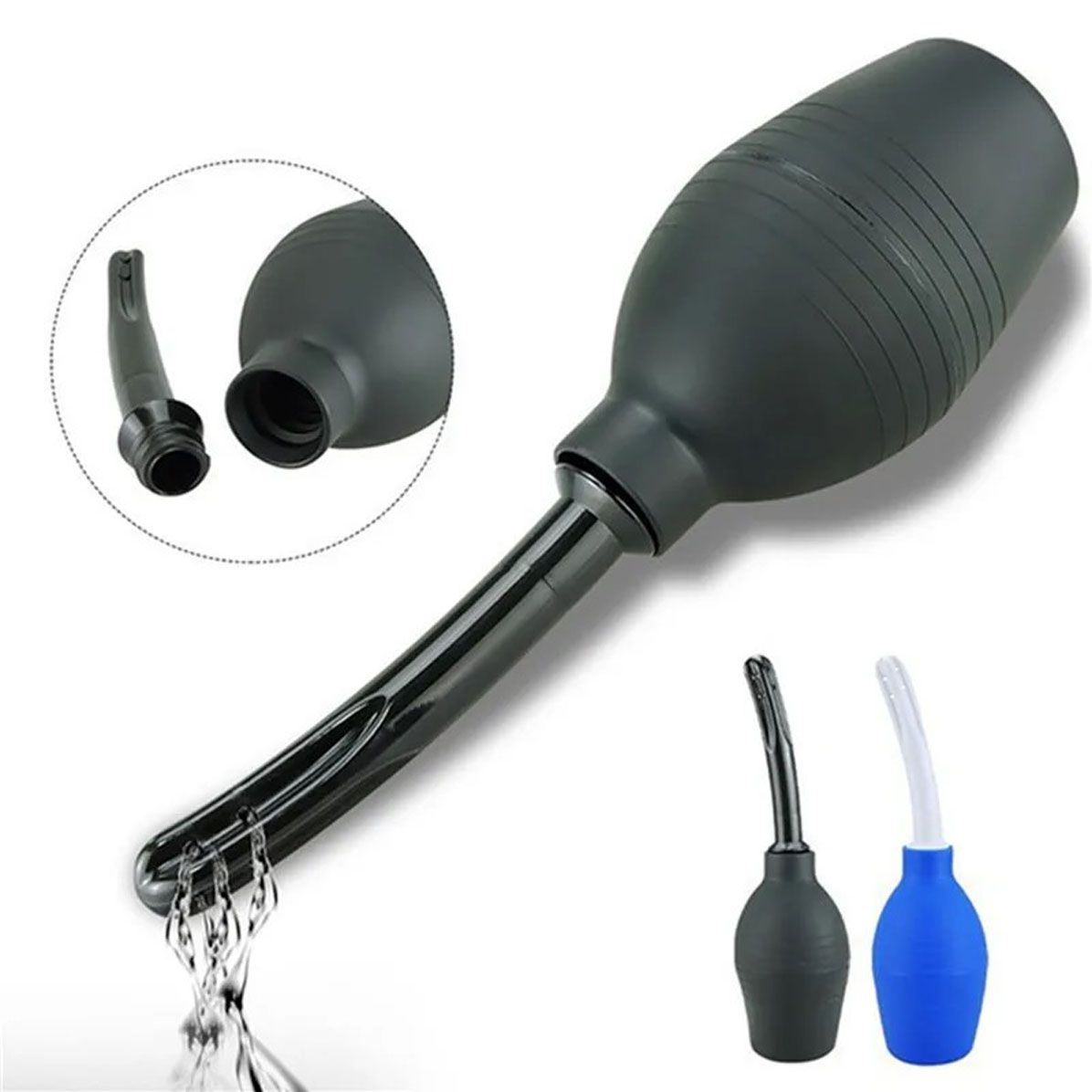 310ml Anal Douche Enema Bulb Vaginal Douche Cleaner Large Capacity Cleansing Bulb for Women Men Health for Colon Cleaning Detox Constipation