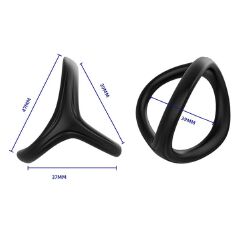 7pcs Pack Elastic Cock Ring Testicle Restraint Sexual Pleasure Erection Enhanced Silicone Penis Rings Prolonged Intercourse Long Lasting Stronger Ultra Soft Stretch Adult Sex Toy for Men Couples