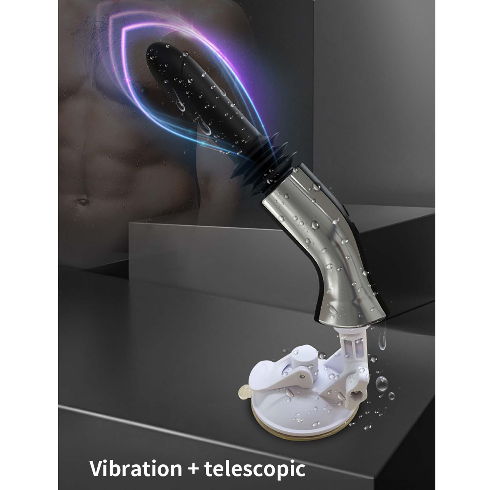 Upgraded Handsfree Automatic Fucking Vibrator Smooth Shaft Handhold Wireless Anal Stimulation Sex Machine Love Toys for Women Lesbian Couple
