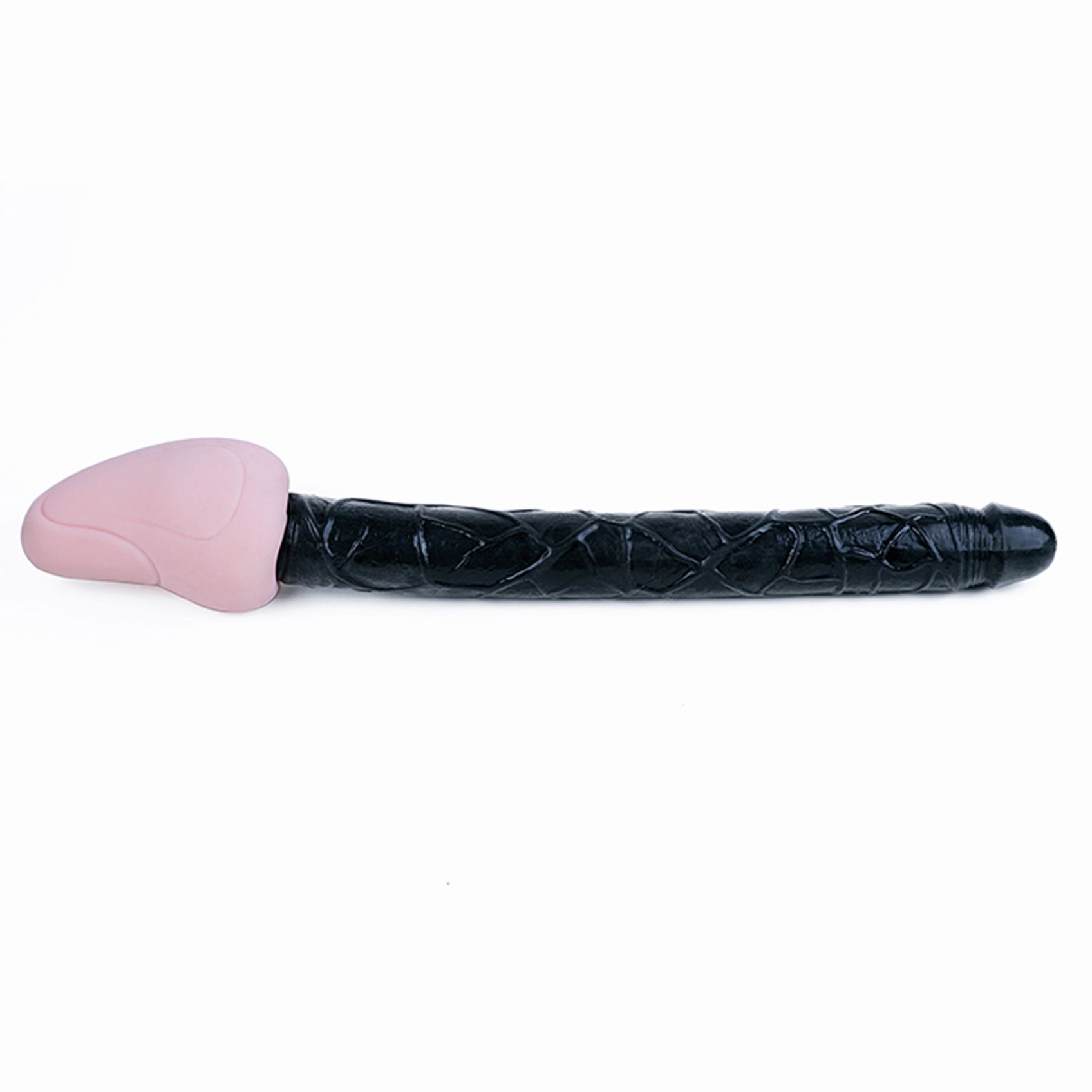 18 Inches Double Sided Long Dildo Crystal Jellies Realistic Extra Plus Dong Dual Penetration Anal Plug Adult Sex Toy for Lesbian Women Couple