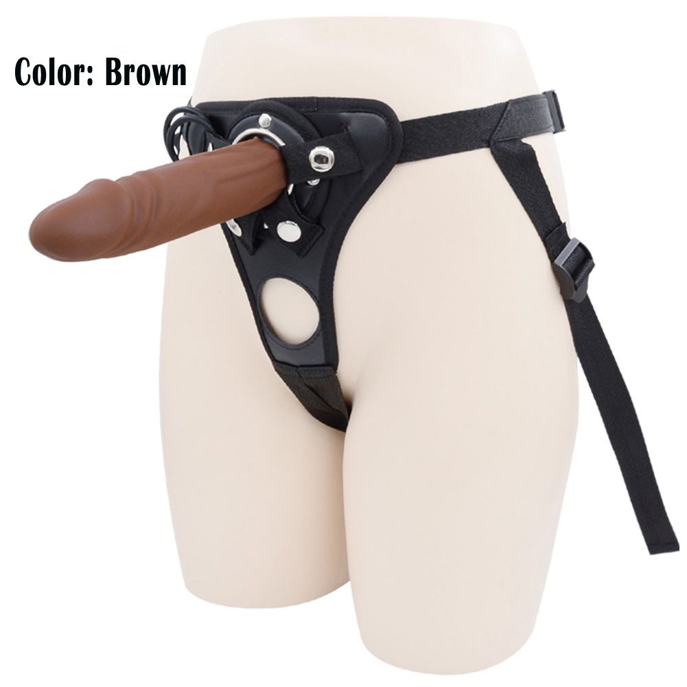 Large Dildo Anal Plug With Adjustable Strap-on Harness Universal Adult Sex Toy For Women Lesbian Men Couples