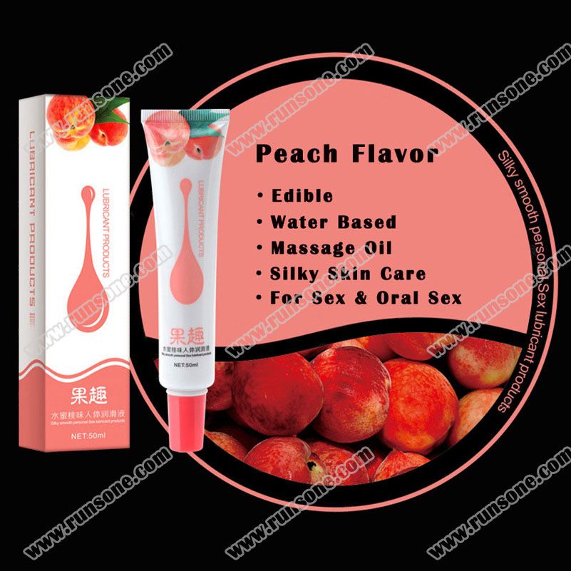 New Water Based Sex Lube Long Lasting Water Soluble Fruity Lubricant Edible Massage Body Oil Compact Anal Anus Gel Adult Toys for Sex for Women Male Couple  Masturbation Fluid for Girlfriend Wife