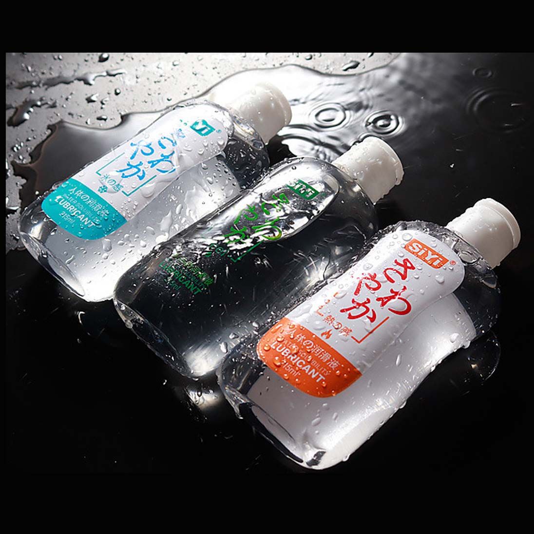 SiYi 215ml Sex Lubricant Water Based Lube Massage Body Gel Vagina Anal G-Spot Masturbation Lubes Adult Toy BDSM Play Game Intimate Pleasure Love Oil for Women Men Couple