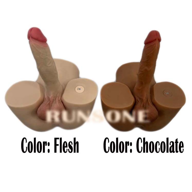 7kgs Upgraded Automatic Thrusting Dildo Intelligent Rechargeable Waterproof Male Torso Sex Doll with Lifelike Vibrating Fucking Real Flexible Cock Tight Anal Tunnel Hands Free Masturbator Adult Toys G