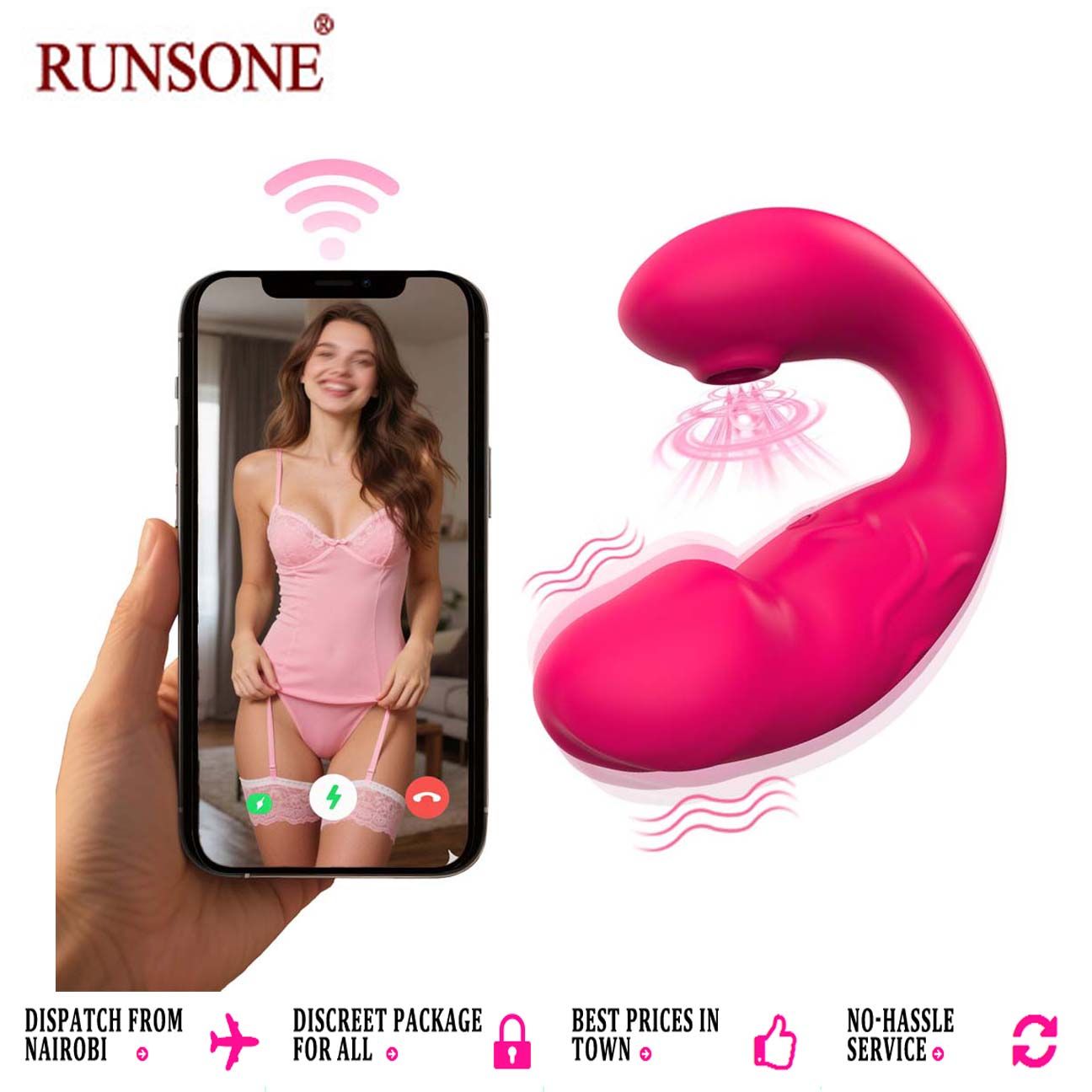 Wearable Dildo APP Sucking Vibrator Remote Control 9 Modes of Clitoral Sucker G Spot Vibrating Stimulator Anal Butt Plug Rechargeble Waterproof Adult Foreplay Sex Toy for Couples Women Lesbian Solo
