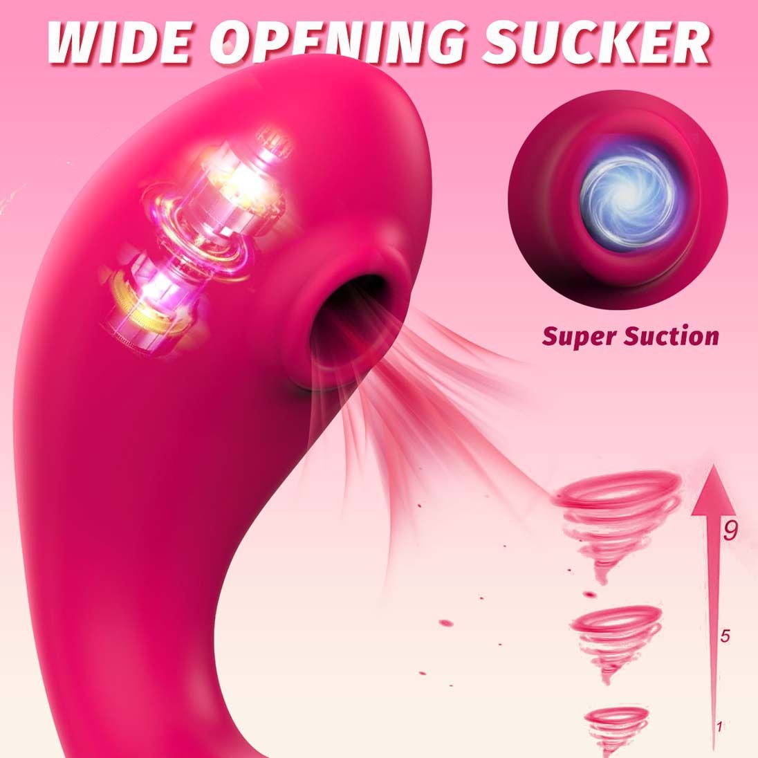 Wearable Dildo APP Sucking Vibrator Remote Control 9 Modes of Clitoral Sucker G Spot Vibrating Stimulator Anal Butt Plug Rechargeble Waterproof Adult Foreplay Sex Toy for Couples Women Lesbian Solo