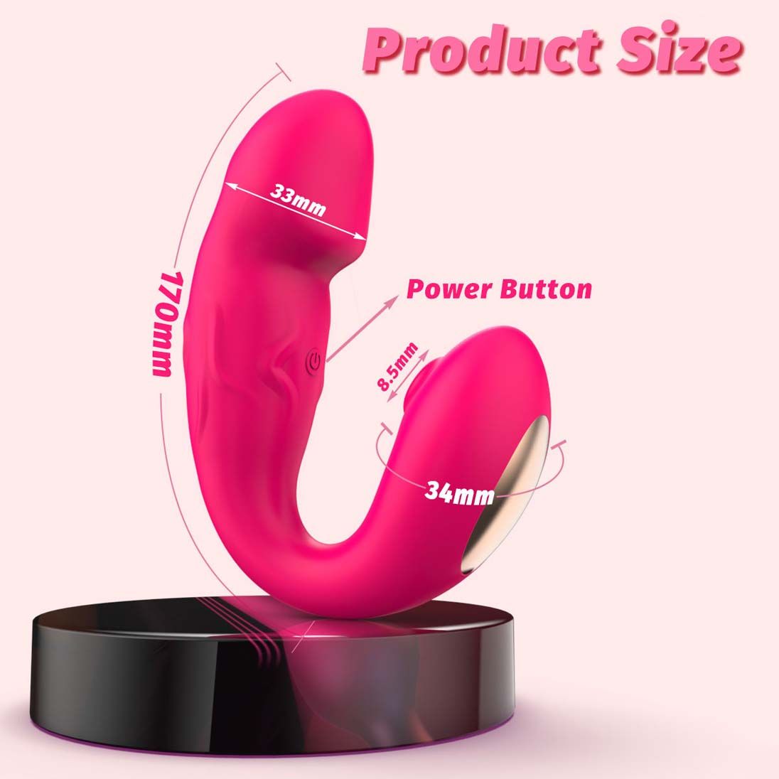 Wearable Dildo APP Sucking Vibrator Remote Control 9 Modes of Clitoral Sucker G Spot Vibrating Stimulator Anal Butt Plug Rechargeble Waterproof Adult Foreplay Sex Toy for Couples Women Lesbian Solo