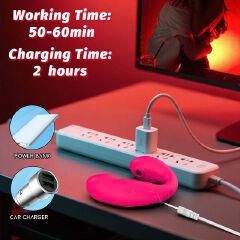 Wearable Dildo APP Sucking Vibrator Remote Control 9 Modes of Clitoral Sucker G Spot Vibrating Stimulator Anal Butt Plug Rechargeble Waterproof Adult Foreplay Sex Toy for Couples Women Lesbian Solo