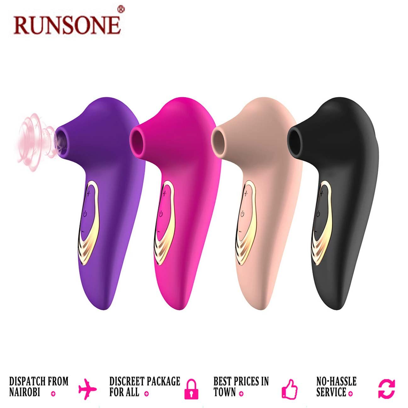 Women Handheld Sucking Vibrator Rose Sucker Mini Oral Stimulator Nipples Clit Stimulation Powerful Rechargeable 5 Sucking & Vibrating Modes Compact Adult Foreplay Sex Toy Gift For Girlfriend Wife