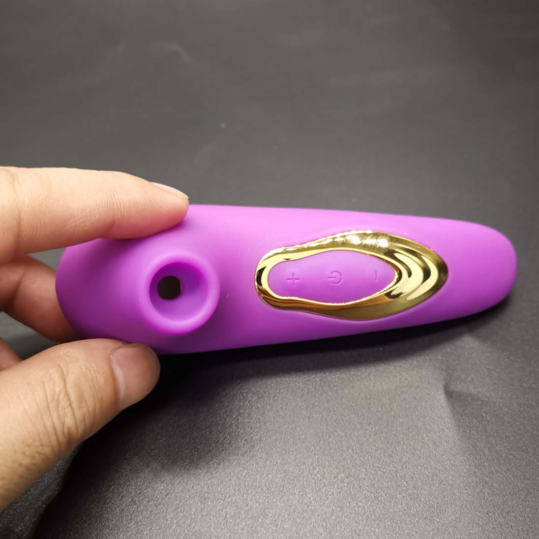 Women Handheld Sucking Vibrator Rose Sucker Mini Oral Stimulator Nipples Clit Stimulation Powerful Rechargeable 5 Sucking & Vibrating Modes Compact Adult Foreplay Sex Toy Gift For Girlfriend Wife