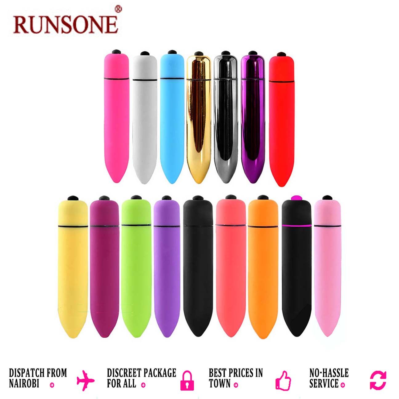 Clitoris Bullet Vibrator 10 Vibrating Speeds Nipples Clitoral G Spot Stimulator Mini Waterproof Discreet Vibration Massager Adult Foreplay Masturbation Tool Sex Toy for Women Female Couple