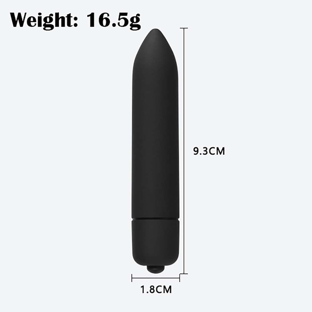 Clitoris Bullet Vibrator 10 Vibrating Speeds Nipples Clitoral G Spot Stimulator Mini Waterproof Discreet Vibration Massager Adult Foreplay Masturbation Tool Sex Toy for Women Female Couple