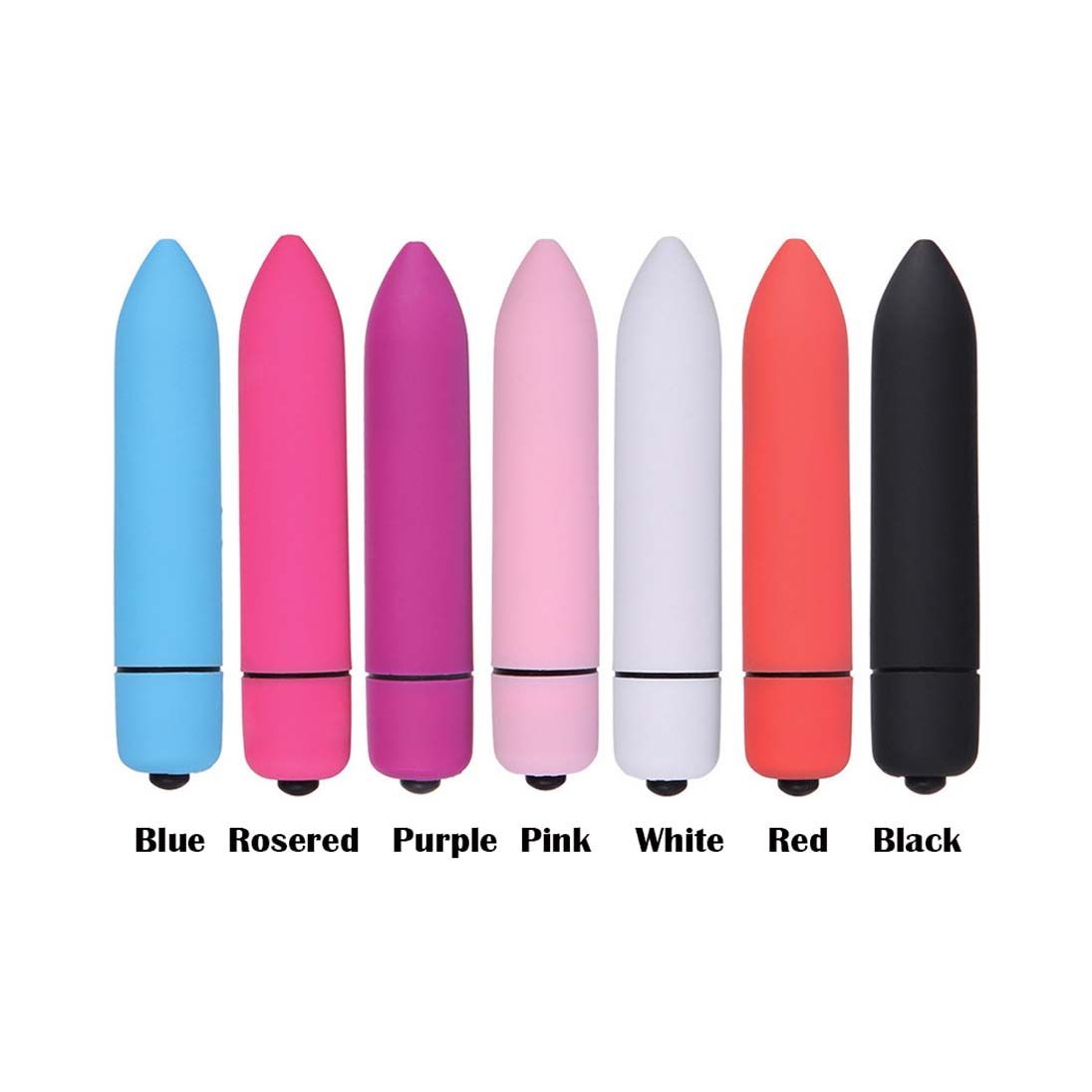 Clitoris Bullet Vibrator 10 Vibrating Speeds Nipples Clitoral G Spot Stimulator Mini Waterproof Discreet Vibration Massager Adult Foreplay Masturbation Tool Sex Toy for Women Female Couple
