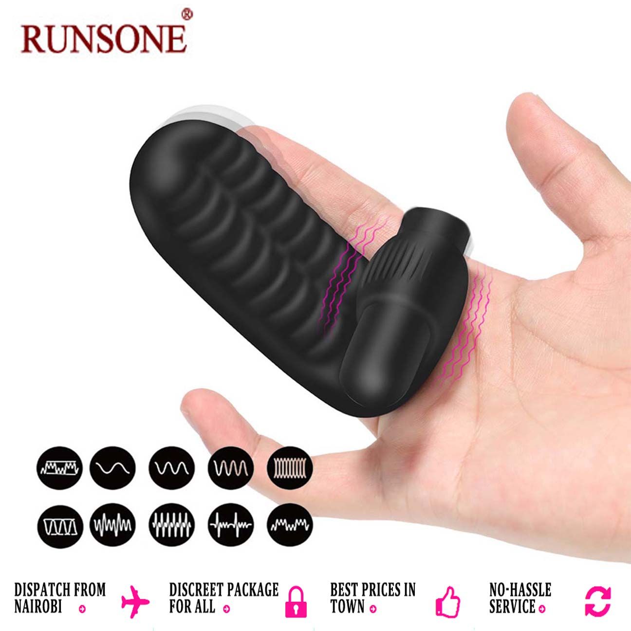 Compact Finger Vibrator 10 Vibrations Mini Bullet Sex Massager G Spot Clitoris Nipples Stimulator Vibrating Anal Clitoral Pleasure Game Tool Adult Love Solo Masturbation Toy for Women Female Couple