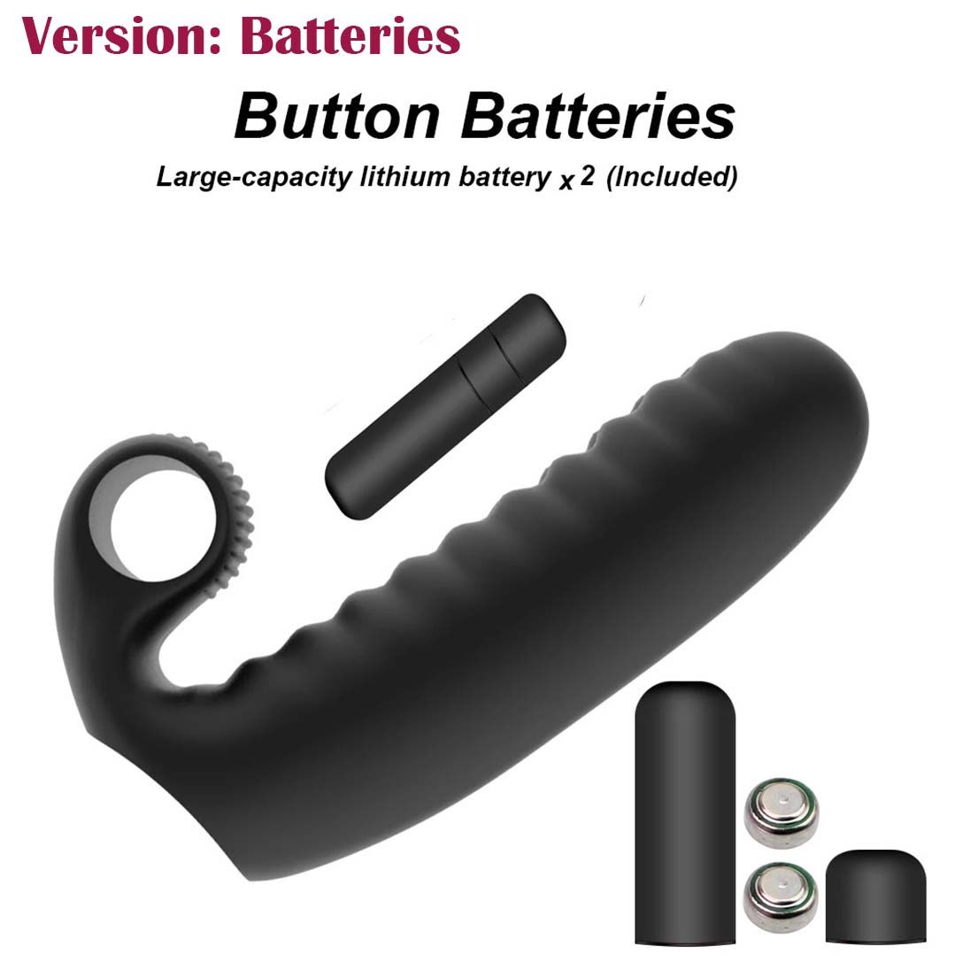 Compact Finger Vibrator 10 Vibrations Mini Bullet Sex Massager G Spot Clitoris Nipples Stimulator Vibrating Anal Clitoral Pleasure Game Tool Adult Love Solo Masturbation Toy for Women Female Couple