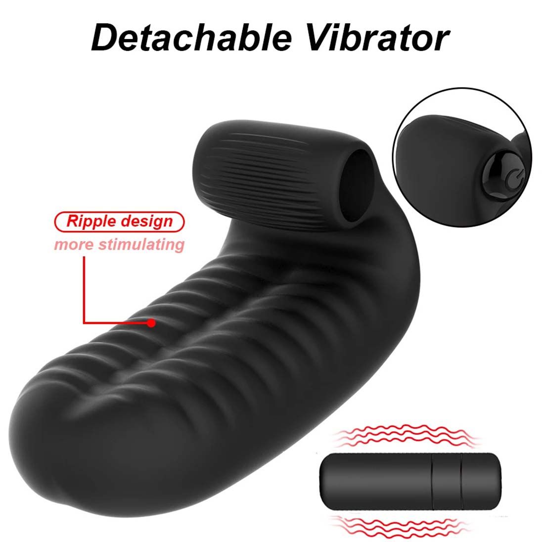 Compact Finger Vibrator 10 Vibrations Mini Bullet Sex Massager G Spot Clitoris Nipples Stimulator Vibrating Anal Clitoral Pleasure Game Tool Adult Love Solo Masturbation Toy for Women Female Couple
