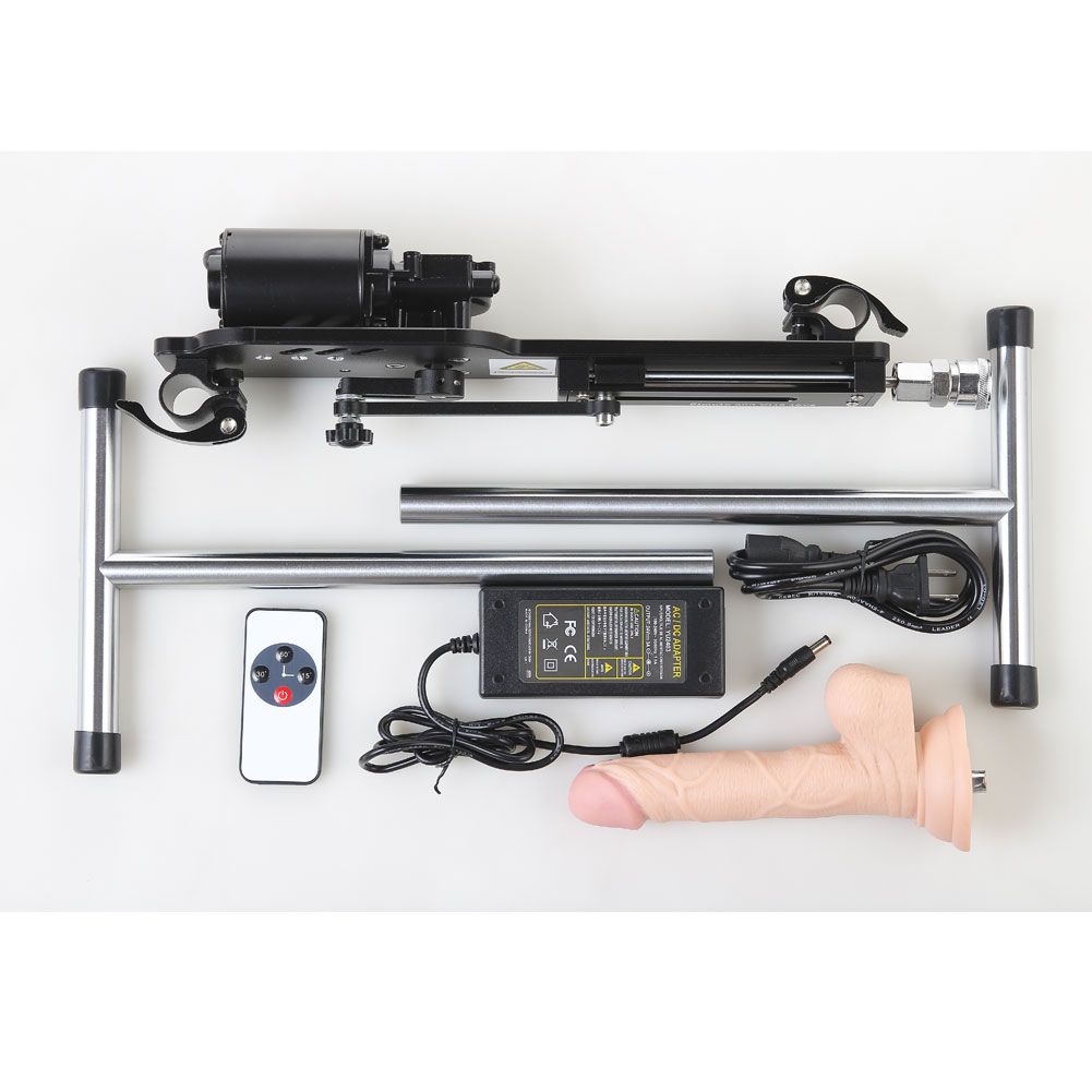 Automatic Fucking Dildo Adult Sex Electric Machine Dimmable Control Stable Massager Love MachineGun Vaginal Anal G-Spot Stimulator Realistic Thrusting Powerful Vibrator for Solo Couples Men Women