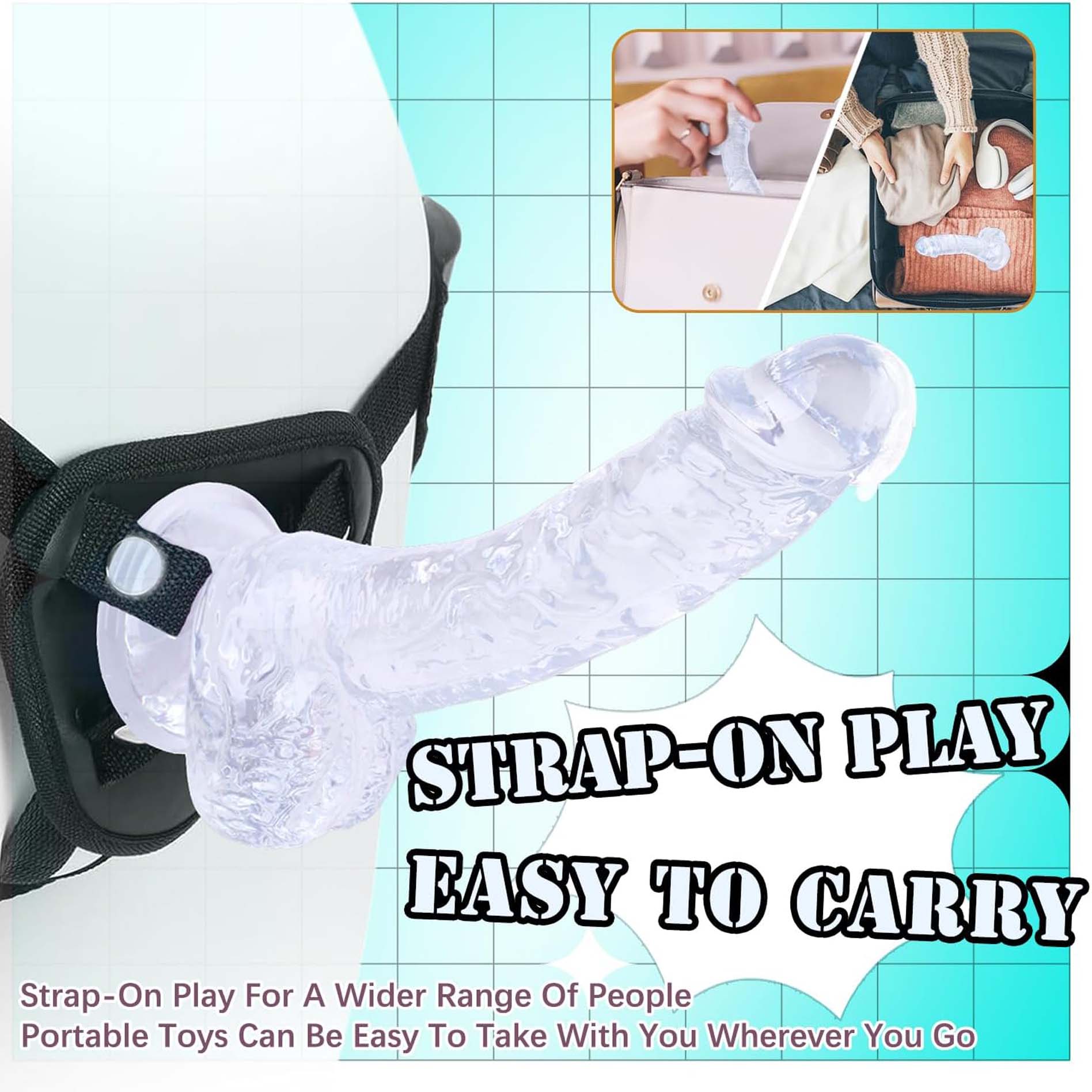 5 Colors Dildo Options Realistic Silicone Dildos Colorful Monster Cock with Balls Suction Cup G-Spot Anal Lifelike Curved Adult Sex Toy for Women Perfect Love Gift for Couples Girlfriend Wife