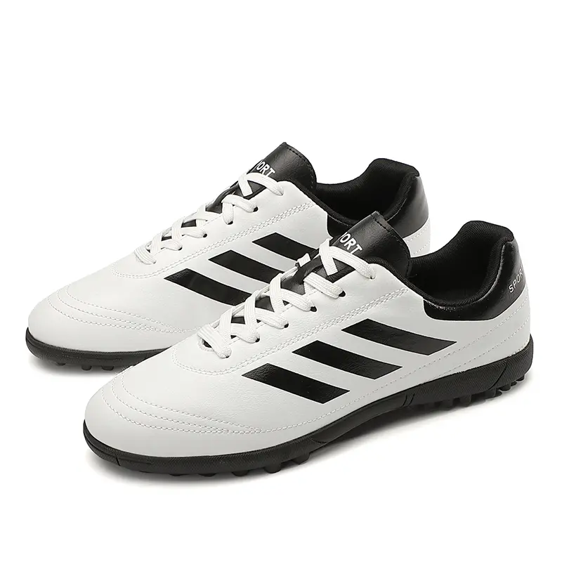 Football shoes with broken nails for male and female primary and secondary school students training, artificial turf wear-resistant sneakers  Soccer