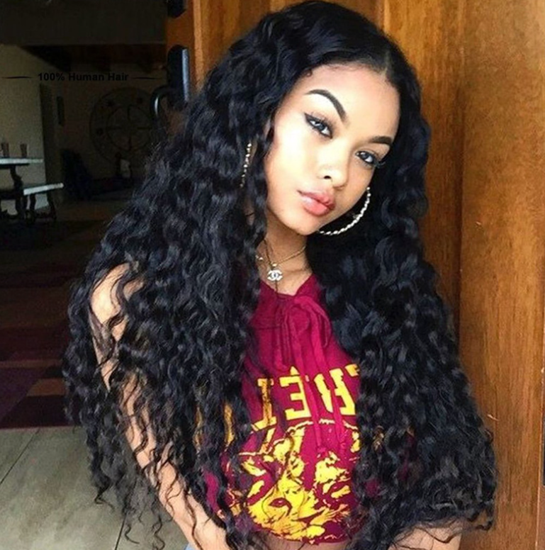2025 New Corn Roll Wig Young and Fashionable Corn Roll Fluffy Wig Headset Long Wig
