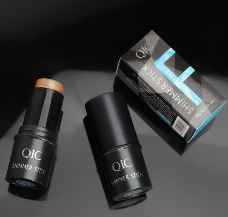 2025 Fashion Makeup QIC High light Brightening Shadow Stick 3D Face Priming Cream concealer powder blusher Cosmetic Stick High light Cosmetic Stick Dual purpose