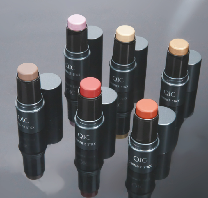 2025 Fashion Makeup QIC High light Brightening Shadow Stick 3D Face Priming Cream concealer powder blusher Cosmetic Stick High light Cosmetic Stick Dual purpose