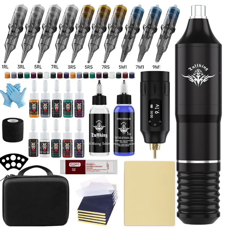 2025 Top selling Tattoo Machine Set Eyebrow Tattoo Machine Tattoo Pen Tool Tattoo Motor Tattoo Set Comes with Paint
