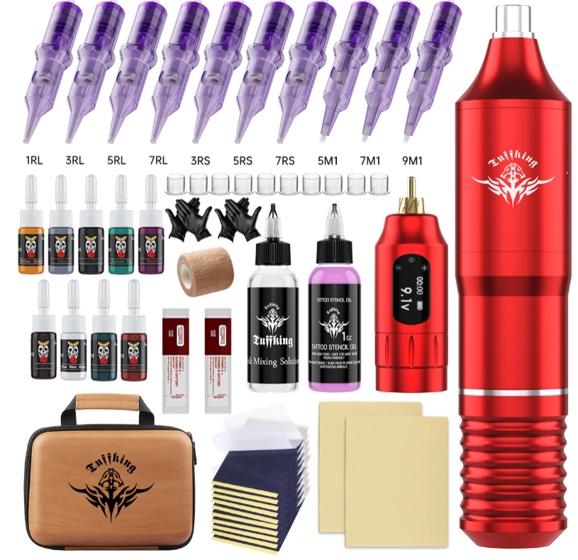 2025 Top selling Tattoo Machine Set Eyebrow Tattoo Machine Tattoo Pen Tool Tattoo Motor Tattoo Set Comes with Paint