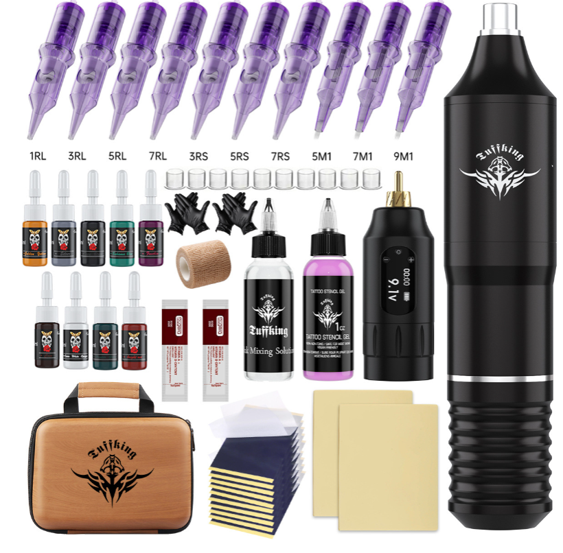 2025 Top selling Tattoo Machine Set Eyebrow Tattoo Machine Tattoo Pen Tool Tattoo Motor Tattoo Set Comes with Paint