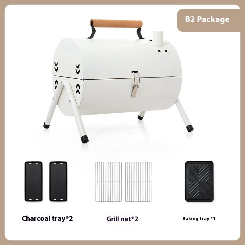 Barbeque oven outdoor portable fish oven charcoal oven domestic courtyard oven commercial hand-held chimney oven