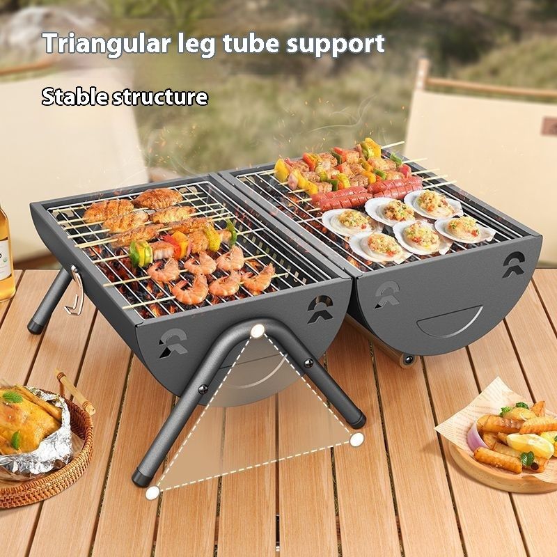 Barbeque oven outdoor portable fish oven charcoal oven domestic courtyard oven commercial hand-held chimney oven
