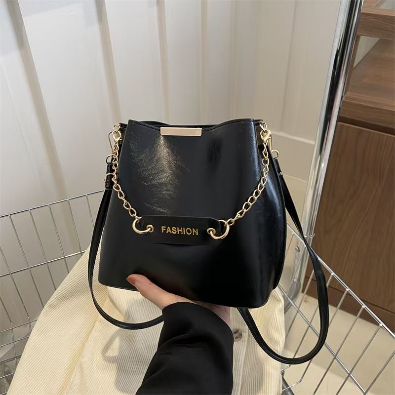 Women Handbag Lady Shoulder Bucket Tote Sling Crossbody Bags PU Leather Handbags Waterproof For Ladies Soft New Valentine's Day Christmas Birthday Gift