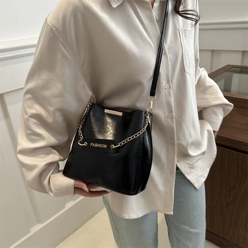 Women Handbag Lady Shoulder Bucket Tote Sling Crossbody Bags PU Leather Handbags Waterproof For Ladies Soft New Valentine's Day Christmas Birthday Gift