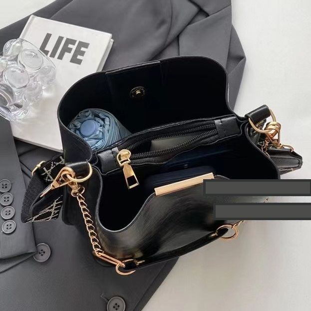 Women Handbag Lady Shoulder Bucket Tote Sling Crossbody Bags PU Leather Handbags Waterproof For Ladies Soft New Valentine's Day Christmas Birthday Gift