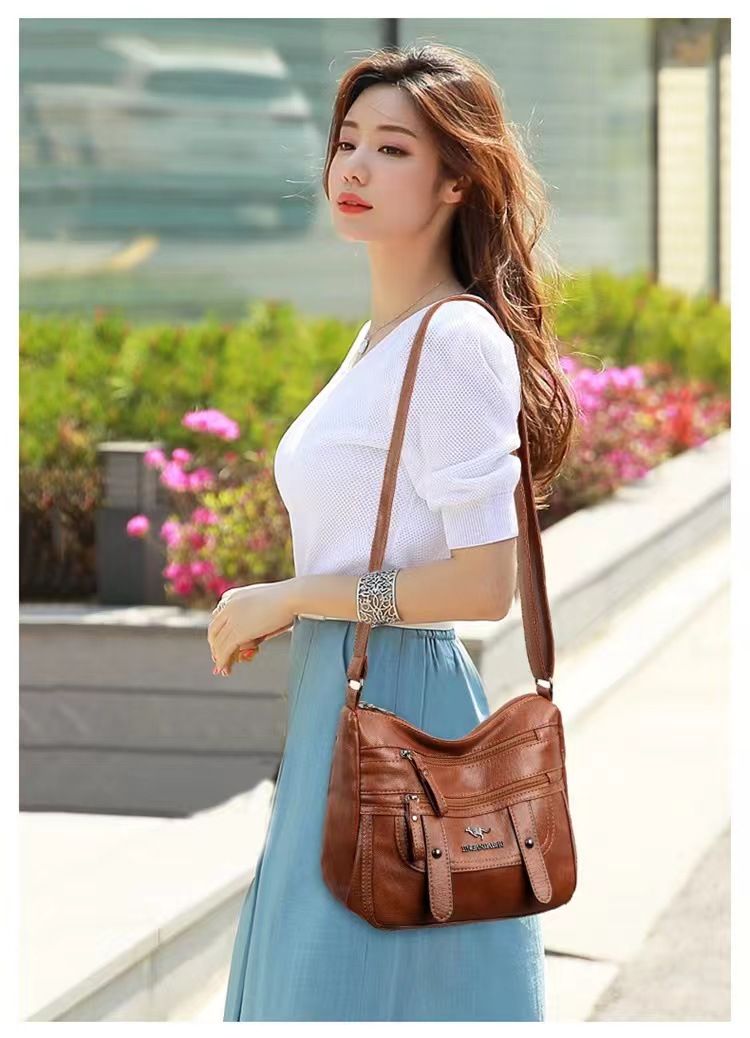 Women Handbags Lady Shoulder Tote Crossbody Sling Bags PU Leather Handbags Big Large Capacity For Ladies Soft New Valentine's Day Christmas Birthday Gift