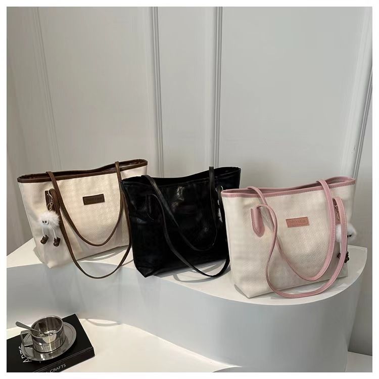 Large Size Women Handbag Lady PU Leather Shoulder Bag Ladies Handbags Sling Bags Hand Bags With Zipper For Ladies Casual Soft New Valentine's Day Christmas Birthday Gift
