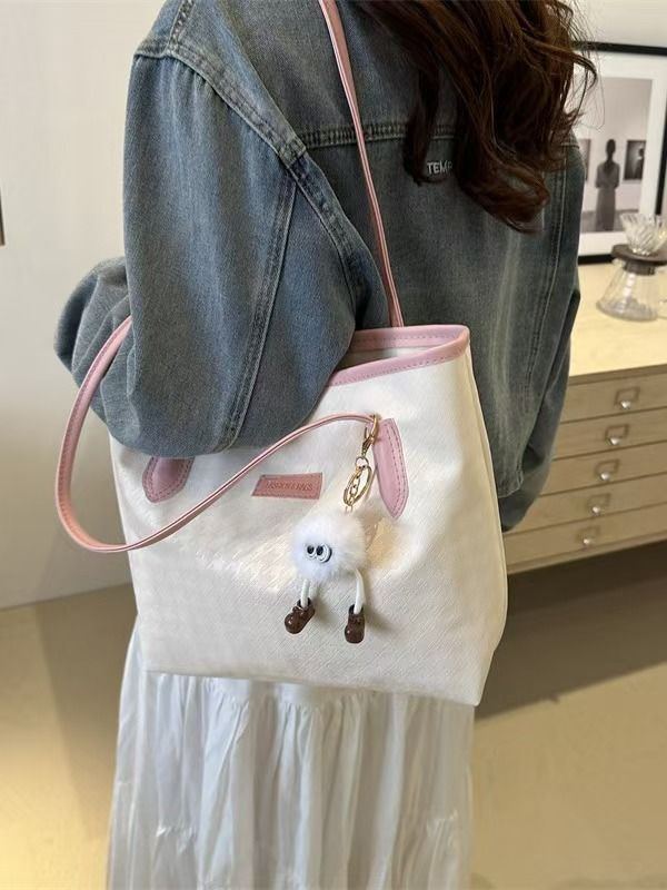 Large Size Women Handbag Lady PU Leather Shoulder Bag Ladies Handbags Sling Bags Hand Bags With Zipper For Ladies Casual Soft New Valentine's Day Christmas Birthday Gift