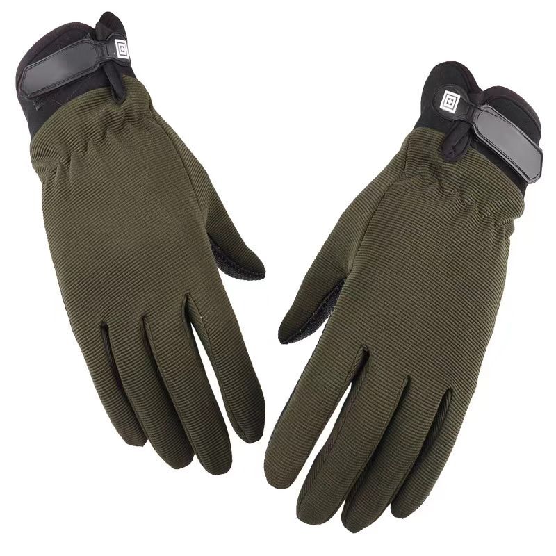 Men Gloves Touchscreen Motorcycle Training Shooting Hunting Hiking Camping Off-Road Climbing Police Cycling Sport Combat Fighting Warm Full finger Gloves For Sport Shooting