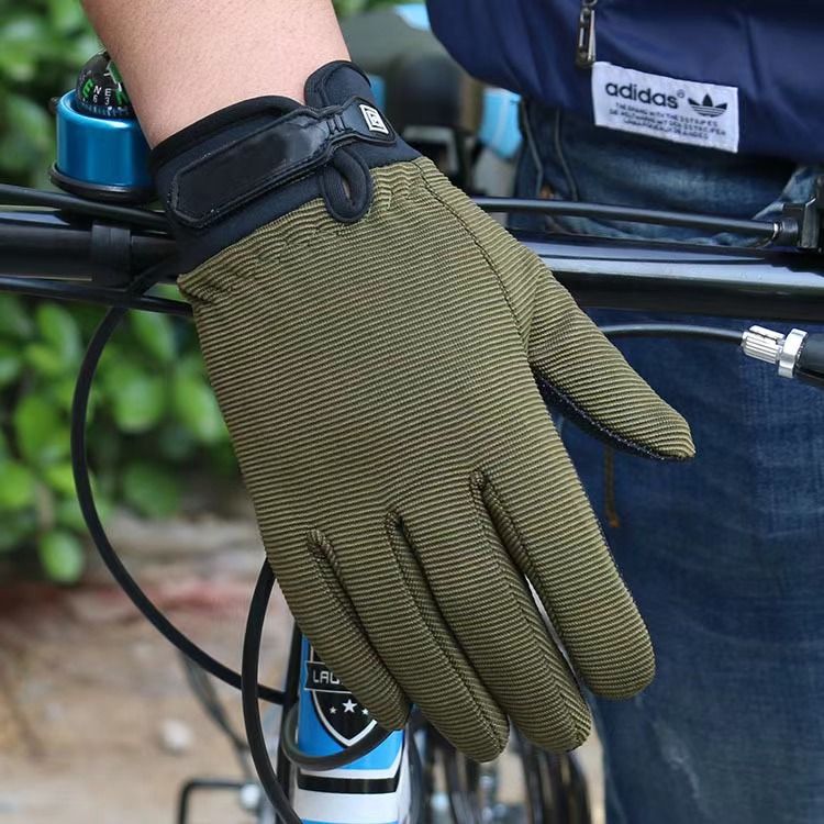 Men Gloves Touchscreen Motorcycle Training Shooting Hunting Hiking Camping Off-Road Climbing Police Cycling Sport Combat Fighting Warm Full finger Gloves For Sport Shooting