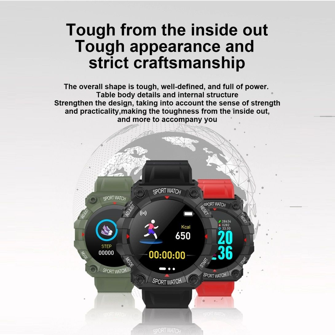 IP67 Waterproof Smart Watch Sports Watches Men Women DIY Face Bluetooth Call Outdoor Fitness Tracker Heart Rate Blood Monitor Running Riding Smartwatch For IOS Android