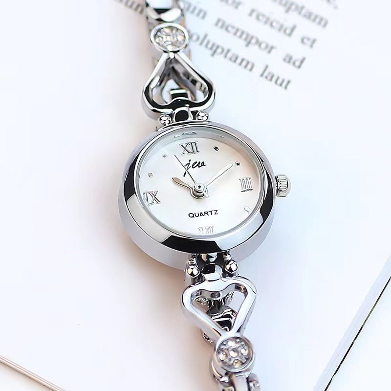 Quartz Women Watches For Lady Wrist Watch Bracelet Ladies Watches Luxury Ice Diamonds Stainless Steel Band Female Wristwatches Valentine's Day Christmas Birthday Gifts