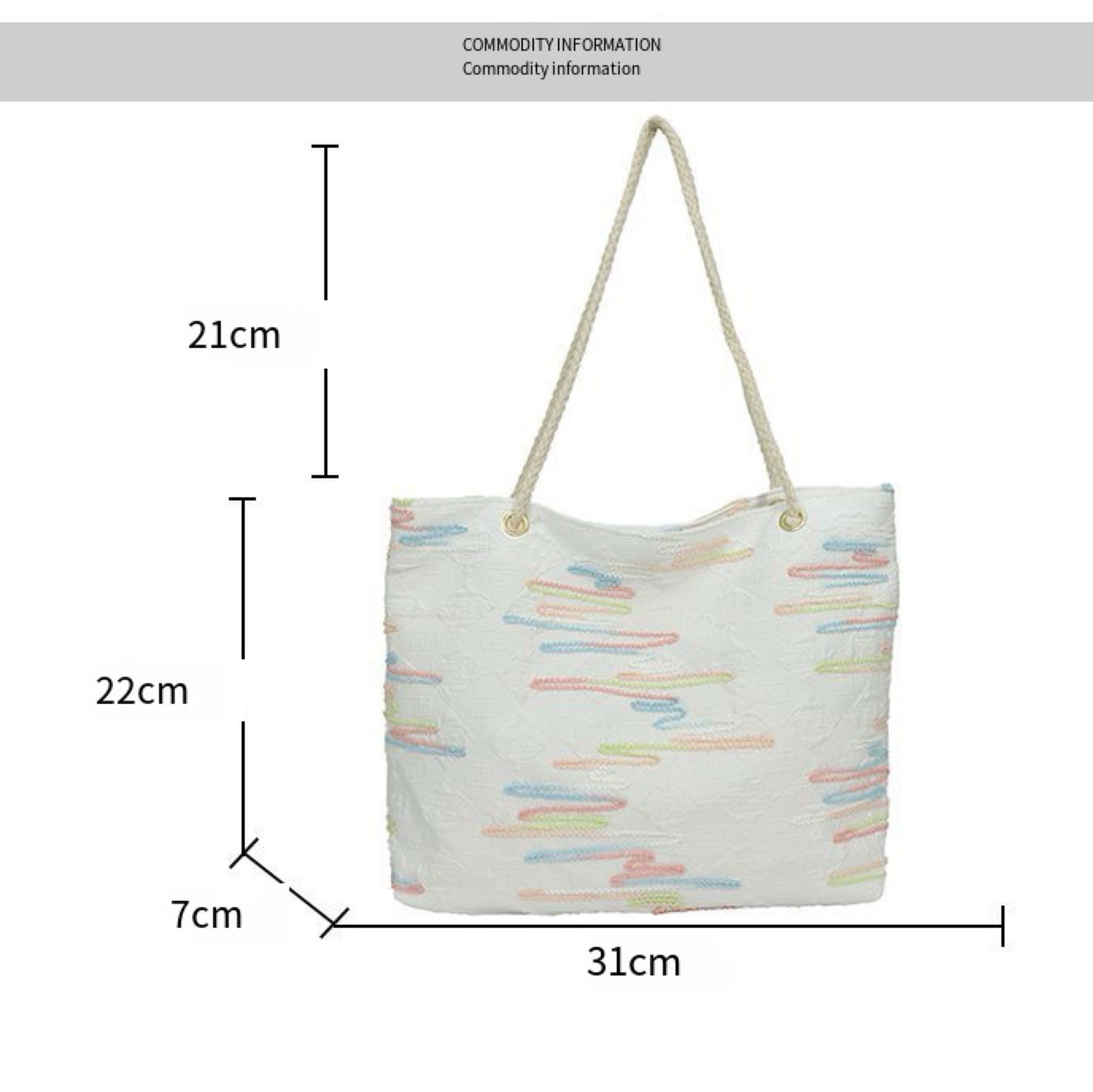 Women Tote Bag Canvas Shoulder Cord Bags Large Capacity Handbags Hobo Handbags Casual Messenger Bag Top Handle Bags Fashion Girlfriend Wife Gifts For Festival Valentine's Day Birthday Christmas