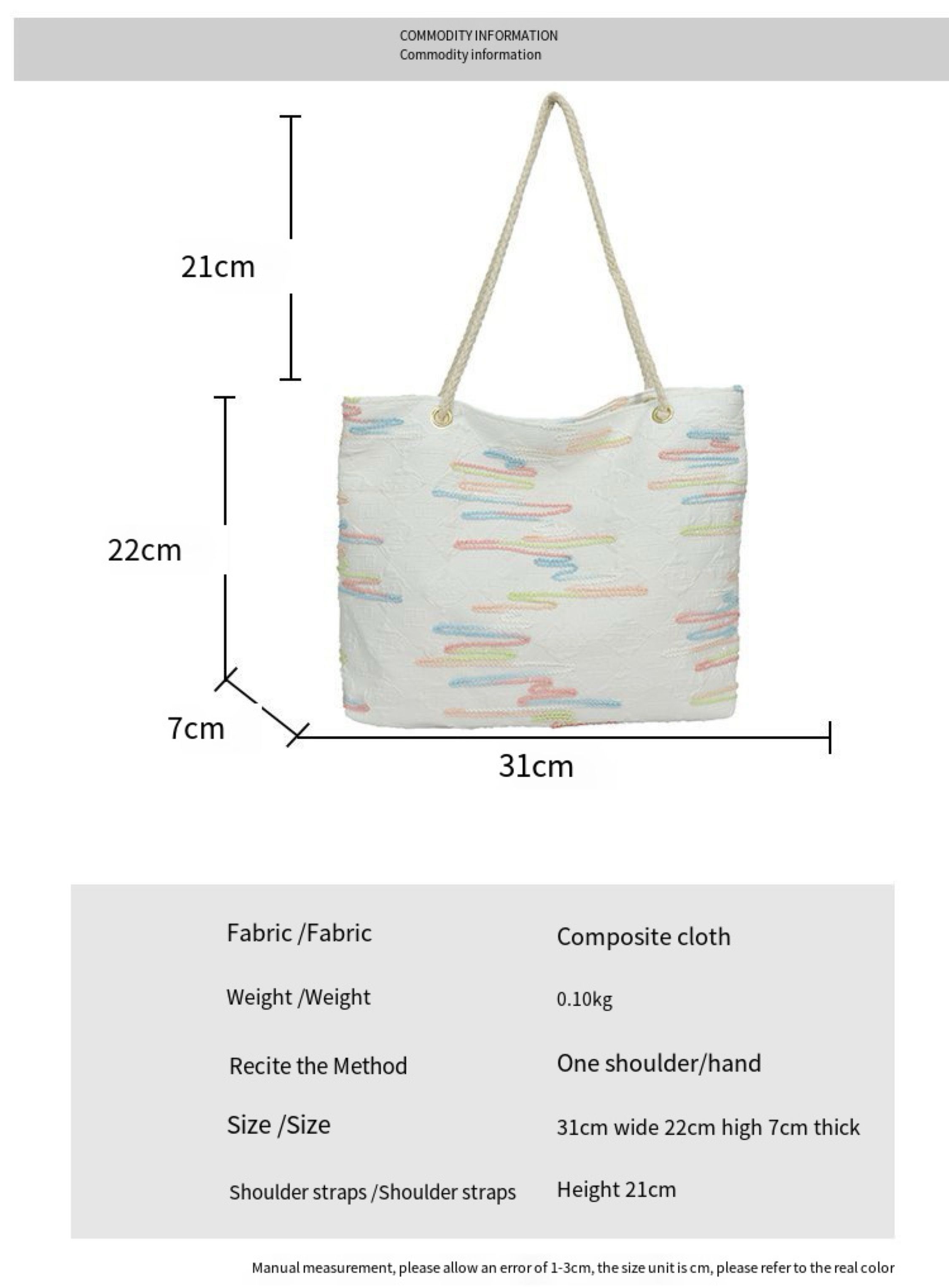 Women Tote Bag Canvas Shoulder Cord Bags Large Capacity Handbags Hobo Handbags Casual Messenger Bag Top Handle Bags Fashion Girlfriend Wife Gifts For Festival Valentine's Day Birthday Christmas
