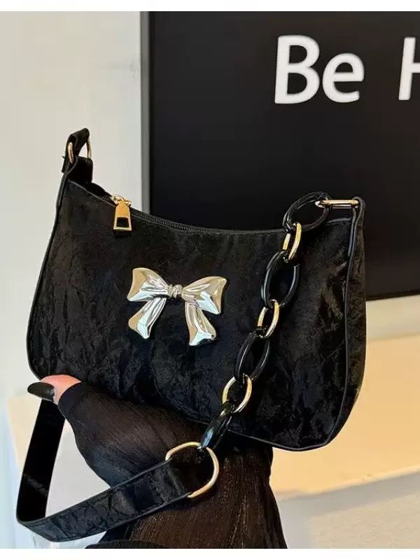 Women Shoulder Bags Suede PU Leather Crescent Handbags Tote Hobo Bag Crossbody Bags With Zipper Closure Top-handle Retro Underarm Purse Girlfriend Wife Gifts For Festivals Birthday Valentine's Day