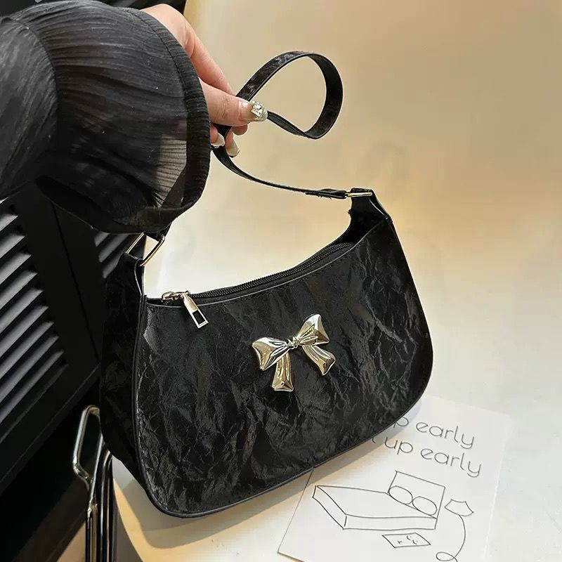 Women Shoulder Bags Suede PU Leather Crescent Handbags Tote Hobo Bag Crossbody Bags With Zipper Closure Top-handle Retro Underarm Purse Girlfriend Wife Gifts For Festivals Birthday Valentine's Day