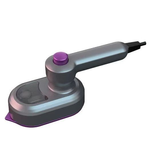 Steam Iron Portable Handheld Wet And Dry Double Hot Fabric Garment Steamer Ironbox Hanging Ironing Wrinkles Iron Boxes Lightweight Steamer Iron Box With Nonstick Soleplate Cleaner Sanitiser