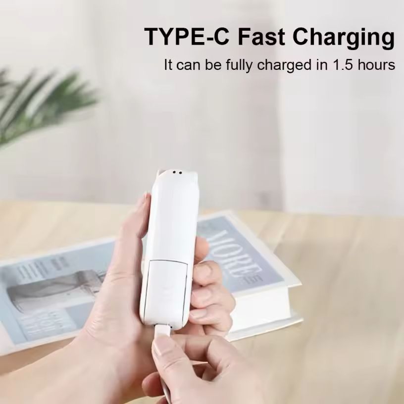 Portable Fan 2000mAh Power Bank 2 in 1 Foldable Handheld Fan Mini Folding Electric Fan USB Rechargeable 3-speed Adjustable Hand Held Small Pocket Table Fan