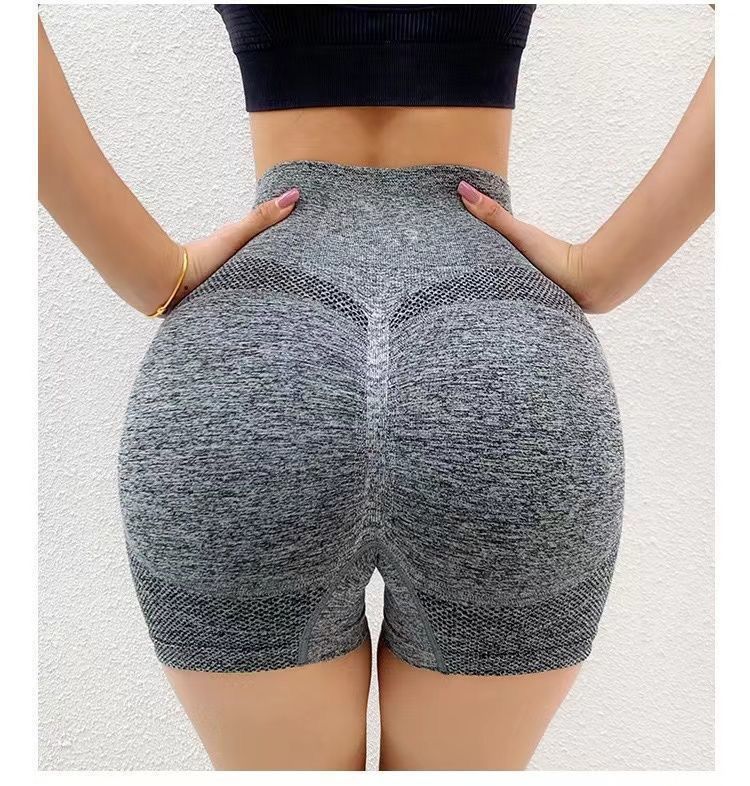 Women Yoga Shorts High Waist Workout Shorts Fitness Yoga Lift Butt Fitness Ladies Gym Running Cycling Short Pants Sportswear Clothing Waist-Cinching And Hip-Lifting Shapewear Slimming Waist Trainer