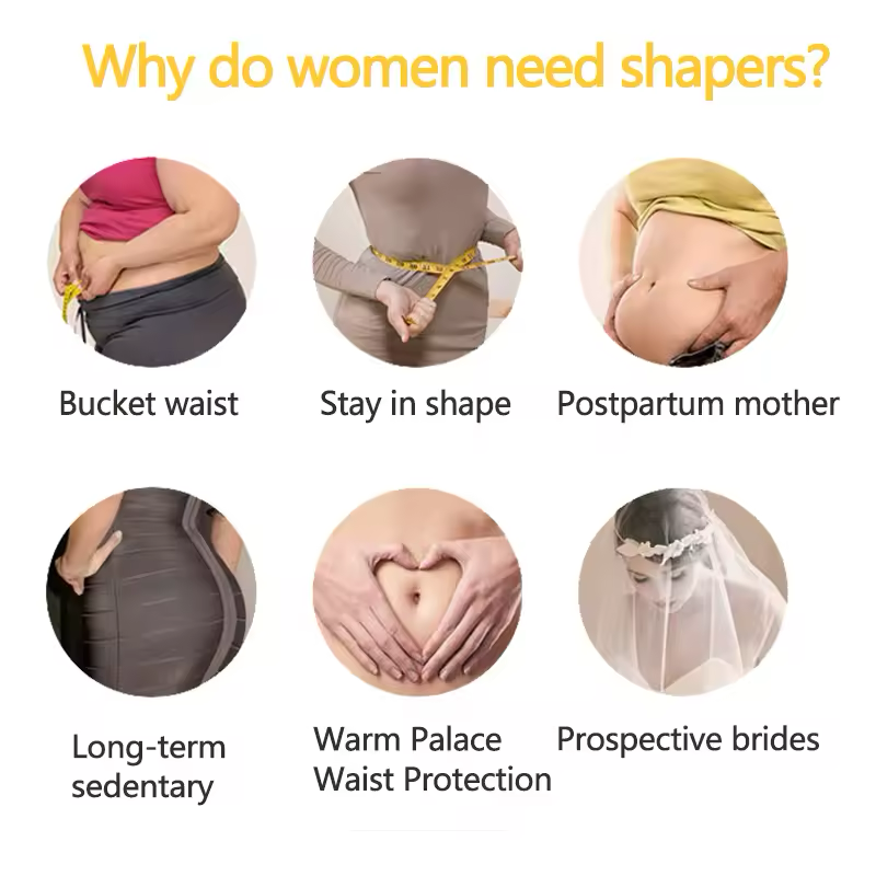 Waist Trainer Slimming Belt Slim Body Shaper Corset Trimmer Sport Gym Fat Burner Elastic Shapewear Snug Fit Women Ladies Belly Slim Belt Band Body Building Sheath Flat Girdle Postpartum Control Wrap